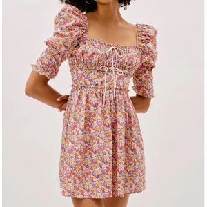 For Love and Lemons Libby Mini Dress (Like New)